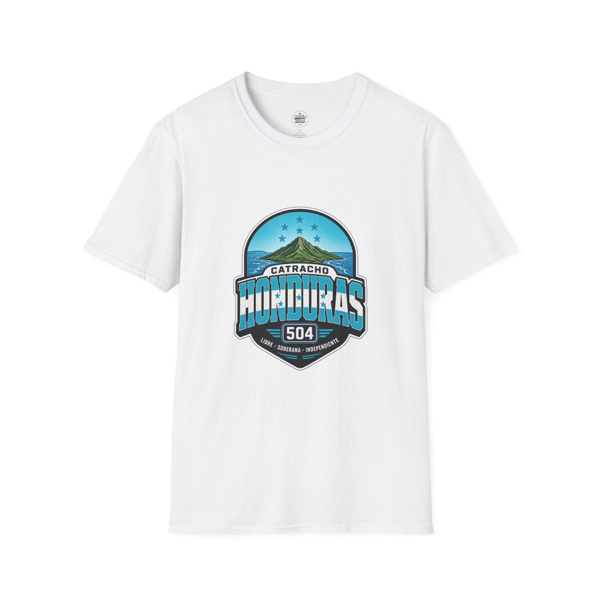 Honduras Catracho Graphic T‑Shirt — 504 Patriotic Honduras Travel Tee