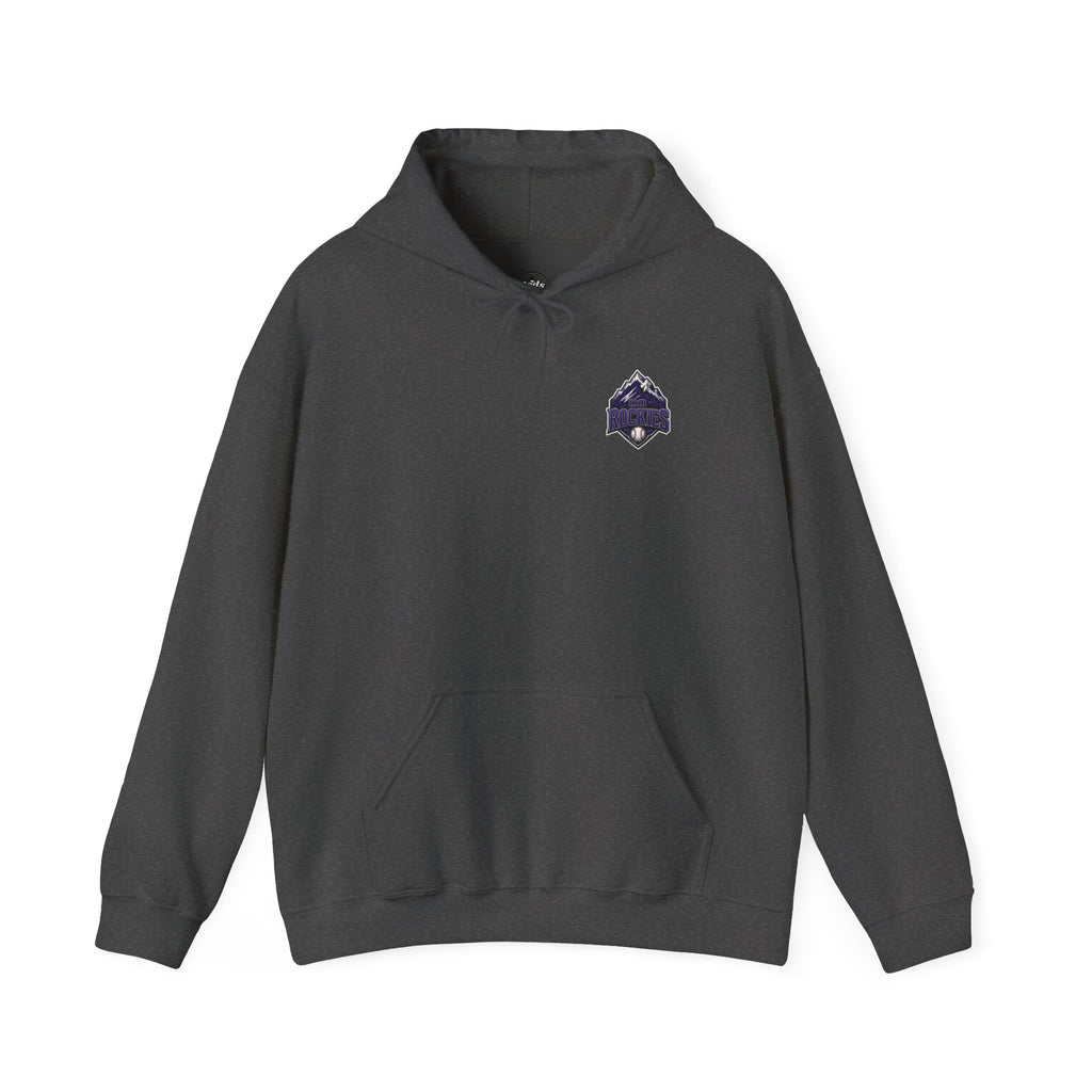 Rockies Mountain Baseball Hoodie — Vintage Mountain Logo Pullover