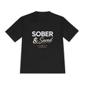 Sober & Saved Tee — Inspirational Recovery T-Shirt (You Can Make a Change)