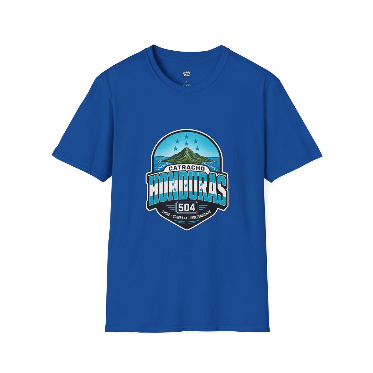 Honduras Catracho Graphic T‑Shirt — 504 Patriotic Honduras Travel Tee
