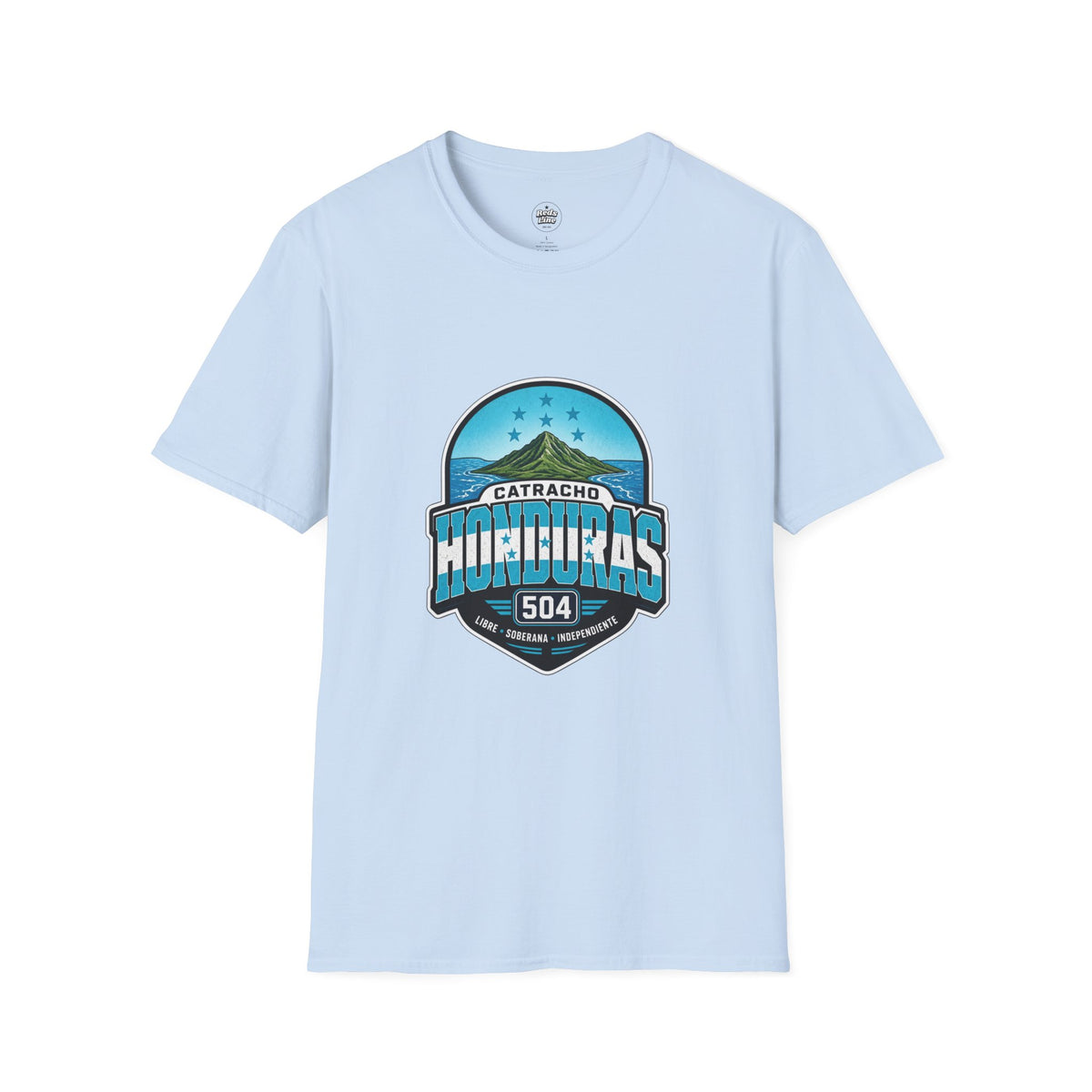Honduras Catracho Graphic T‑Shirt — 504 Patriotic Honduras Travel Tee