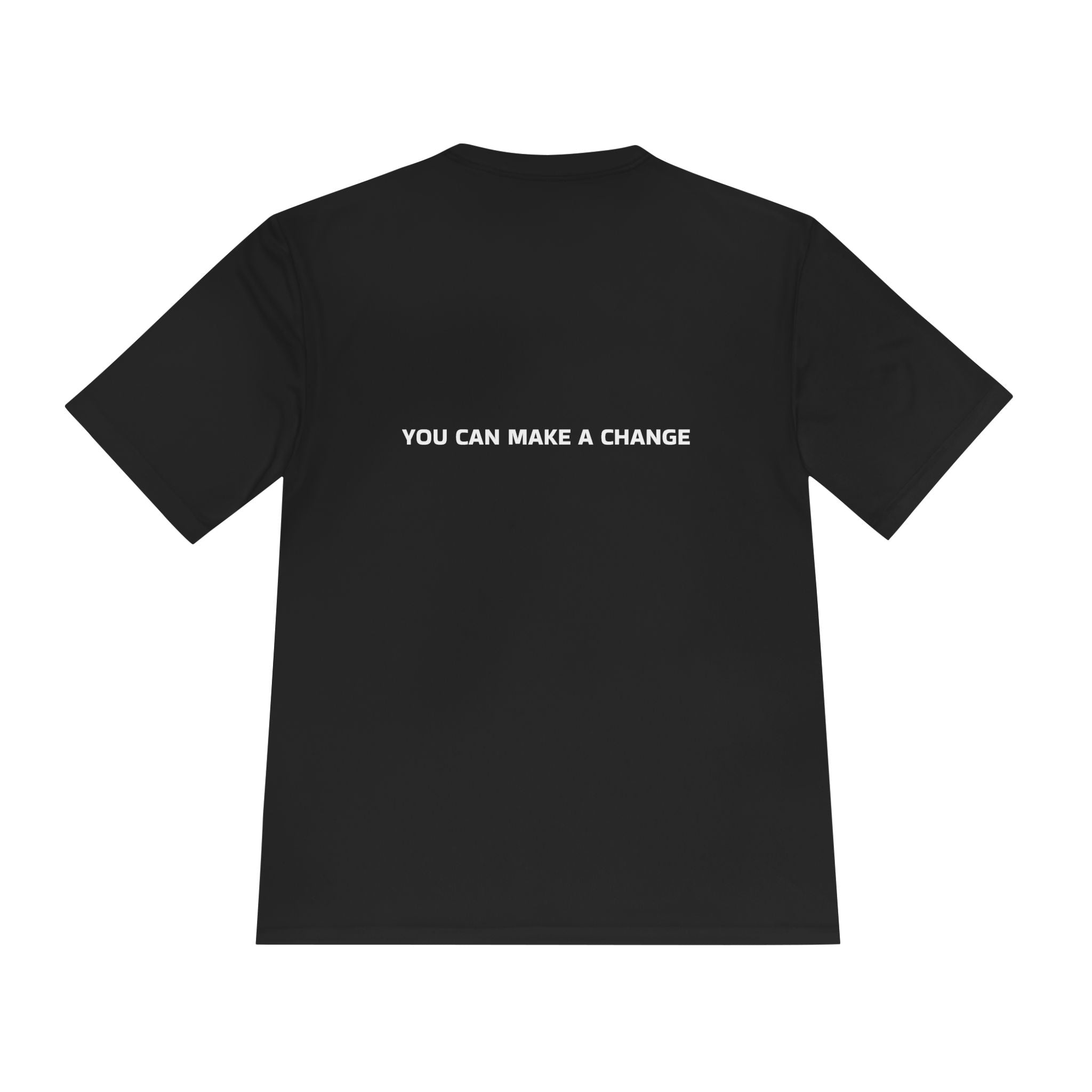 Sober & Saved Tee — Inspirational Recovery T-Shirt (You Can Make a Change)