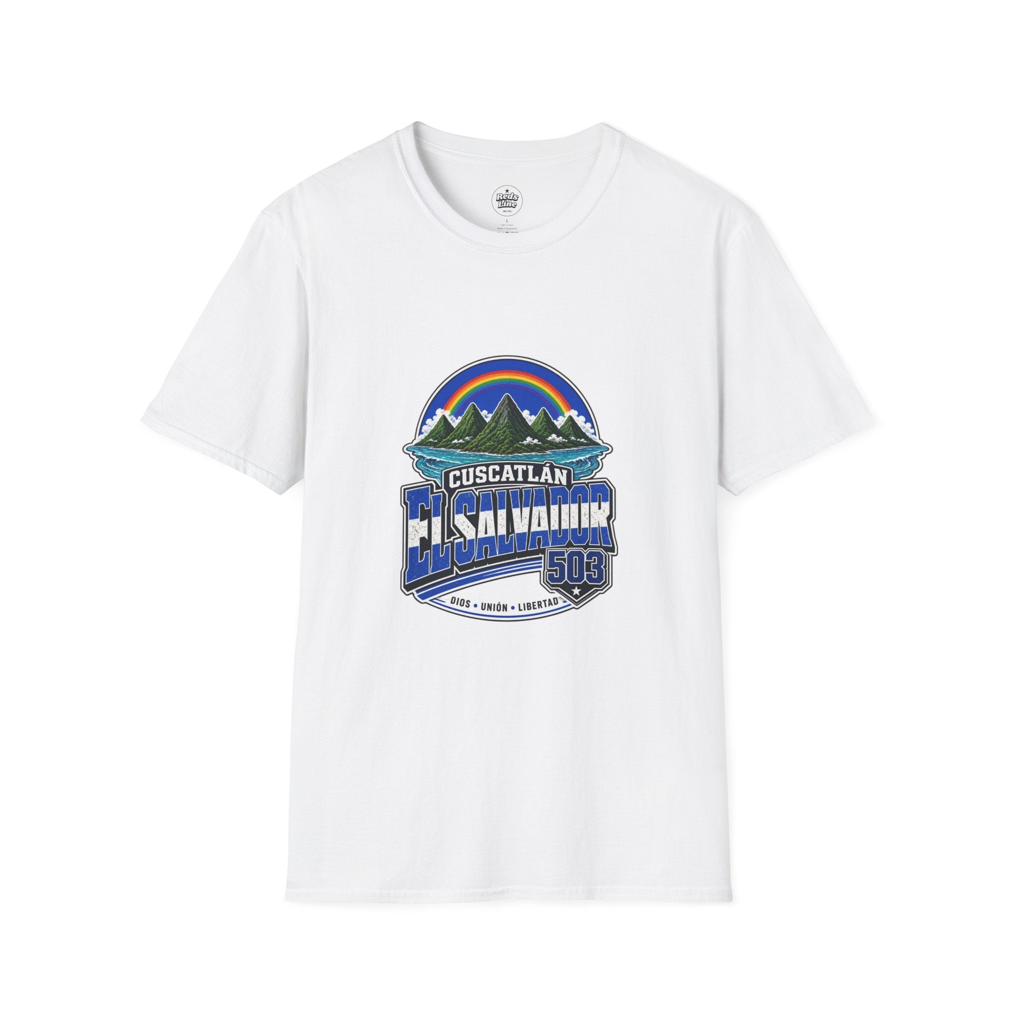 El Salvador Cuscatlán Retro Mountain T-Shirt