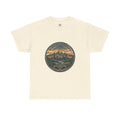 Denver Colorado Mountain Patch T-Shirt — Retro Rocky Mountains Tee