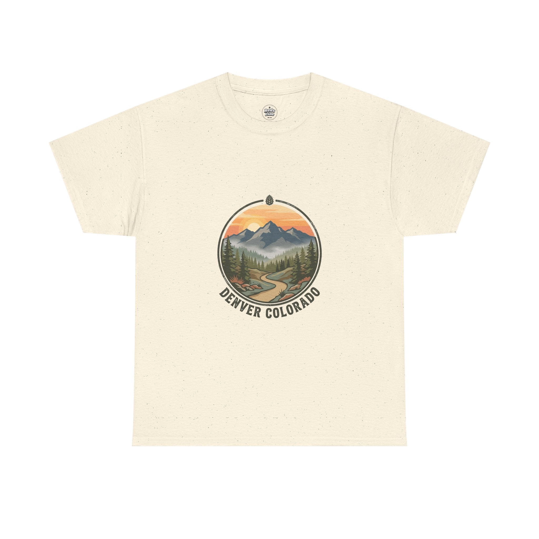 Denver Colorado Mountain Sunset Tee